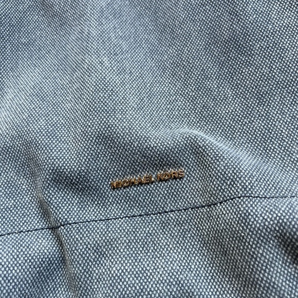 Michael Kors Isla Canvas Satchel Tote - Picture 3 of 10